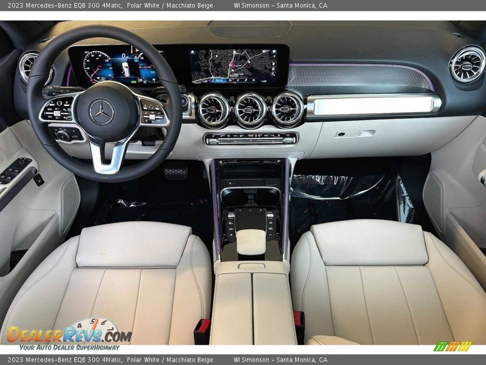 Front Seat of 2023 Mercedes-Benz EQB 300 4Matic Photo #10