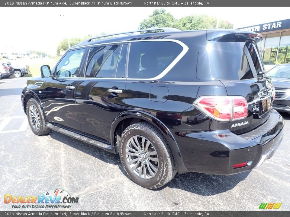 Super Black 2019 Nissan Armada Platinum 4x4 Photo #3