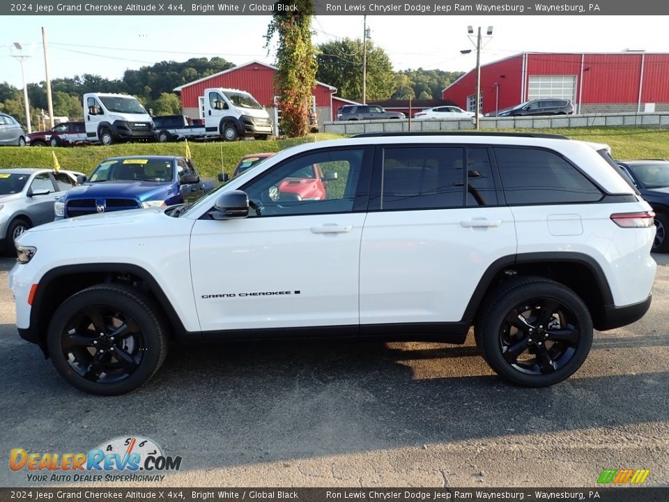 Bright White 2024 Jeep Grand Cherokee Altitude X 4x4 Photo #2