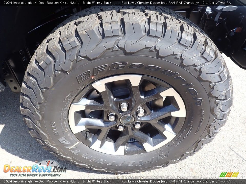 2024 Jeep Wrangler 4-Door Rubicon X 4xe Hybrid Wheel Photo #9