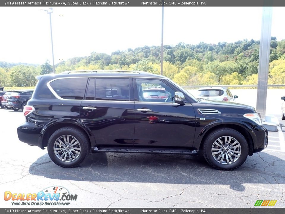 Super Black 2019 Nissan Armada Platinum 4x4 Photo #8