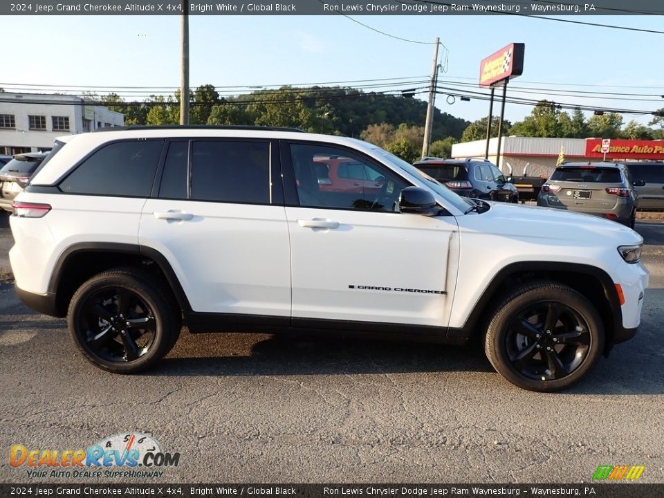 Bright White 2024 Jeep Grand Cherokee Altitude X 4x4 Photo #7