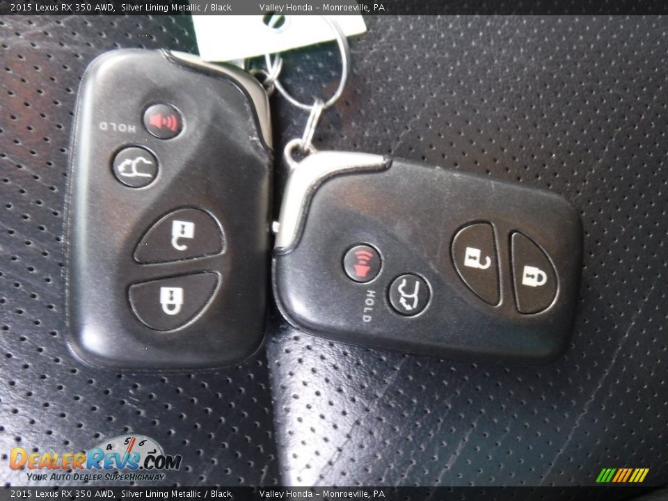 Keys of 2015 Lexus RX 350 AWD Photo #26