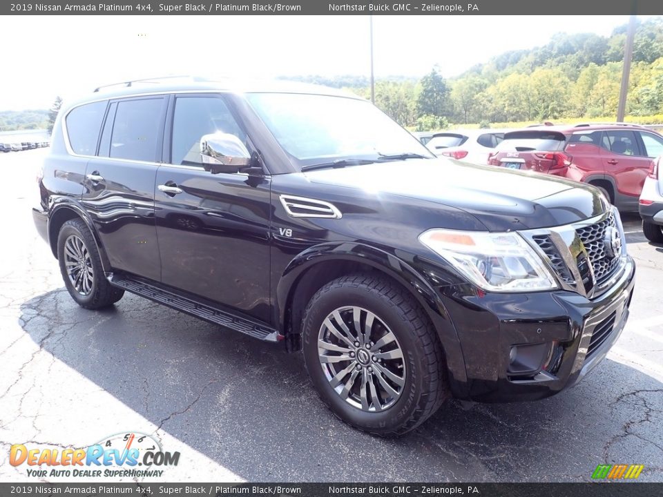 Super Black 2019 Nissan Armada Platinum 4x4 Photo #9