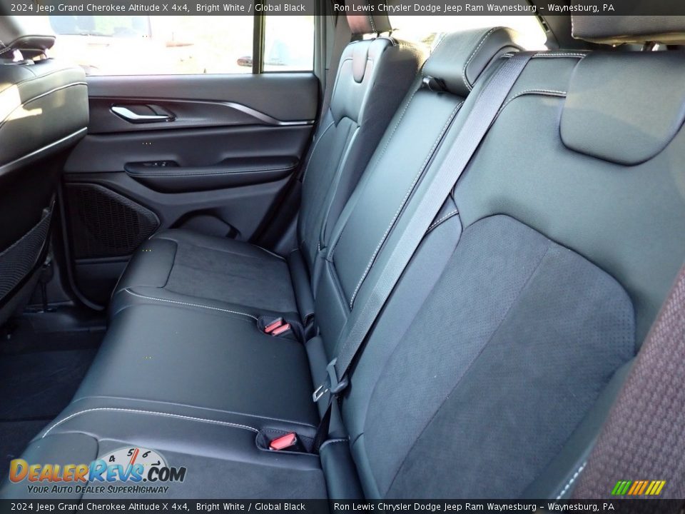 Rear Seat of 2024 Jeep Grand Cherokee Altitude X 4x4 Photo #12