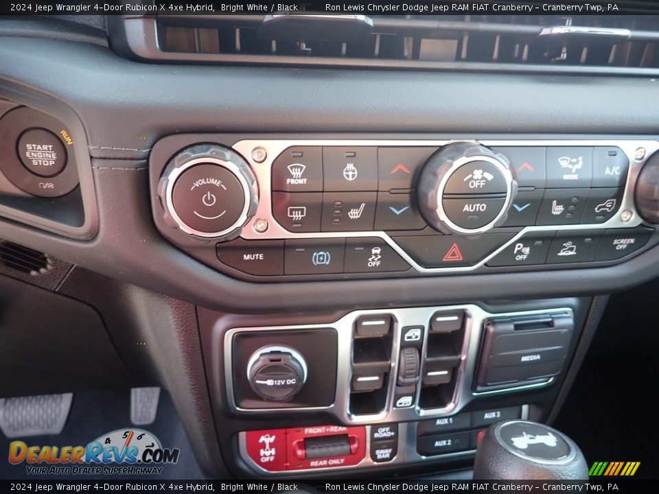 Controls of 2024 Jeep Wrangler 4-Door Rubicon X 4xe Hybrid Photo #18