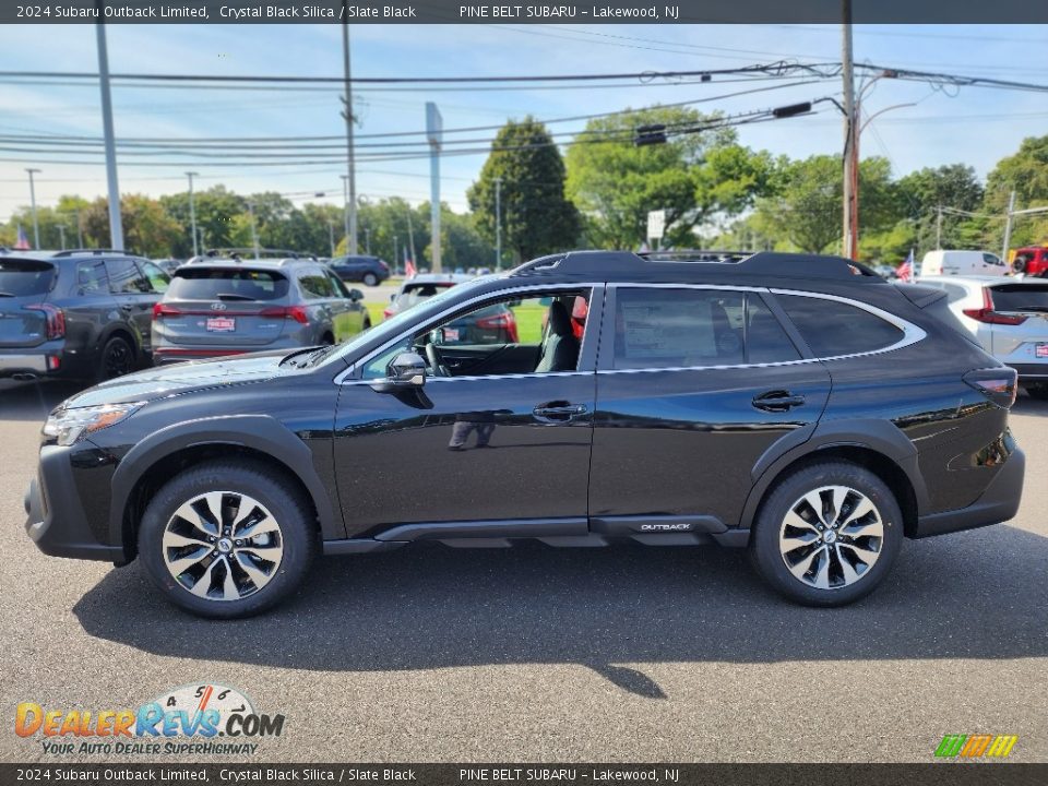 2024 Subaru Outback Limited Crystal Black Silica / Slate Black Photo #3