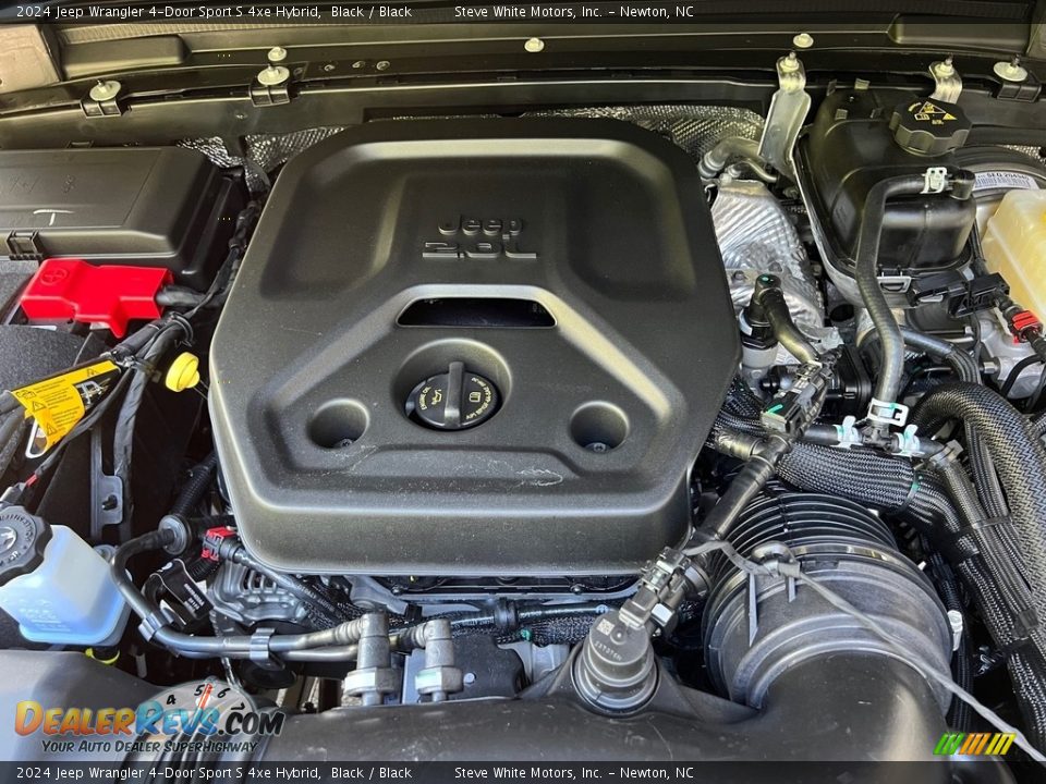 2024 Jeep Wrangler 4-Door Sport S 4xe Hybrid 2.0 Liter Turbocharged DOHC 16-Valve VVT 4 Cylinder Gasoline/Electric Hybrid Engine Photo #9