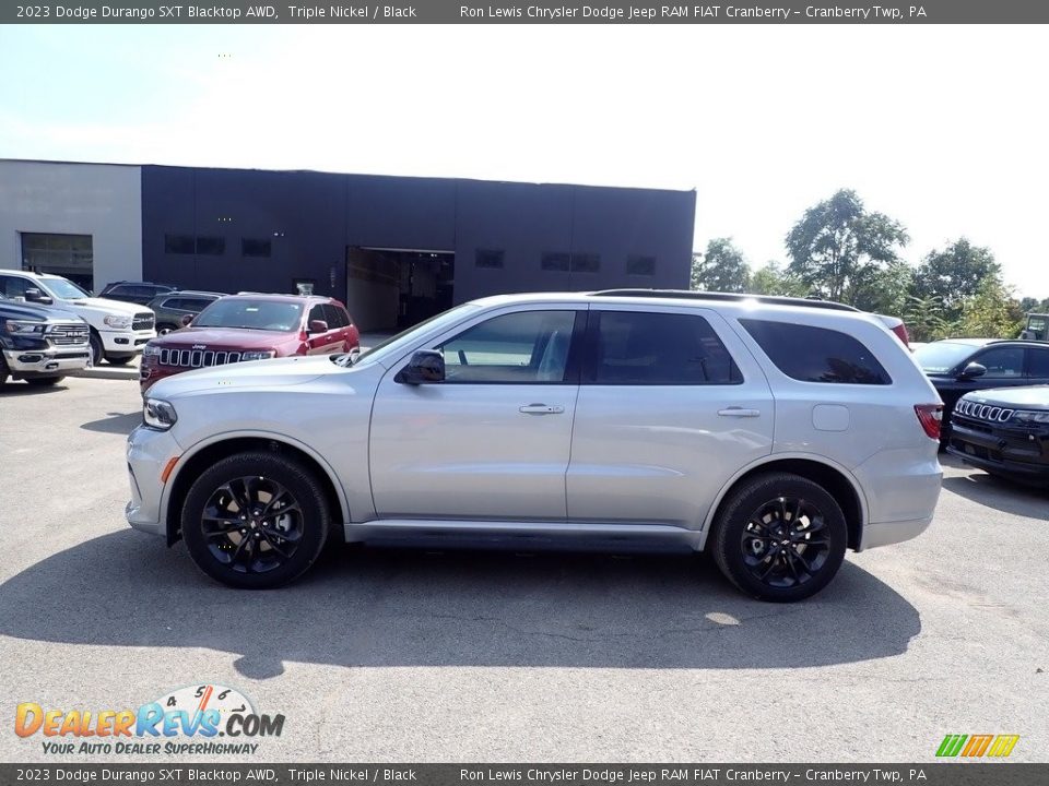 2023 Dodge Durango SXT Blacktop AWD Triple Nickel / Black Photo #2