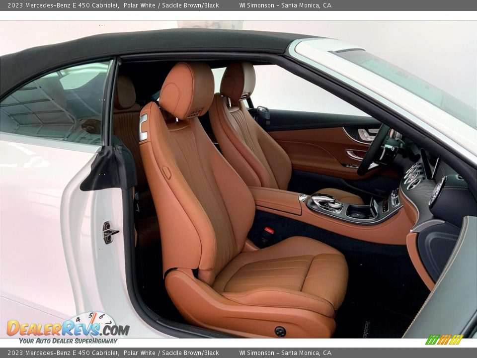 Front Seat of 2023 Mercedes-Benz E 450 Cabriolet Photo #5