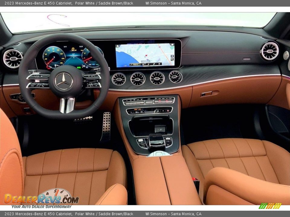 Dashboard of 2023 Mercedes-Benz E 450 Cabriolet Photo #6