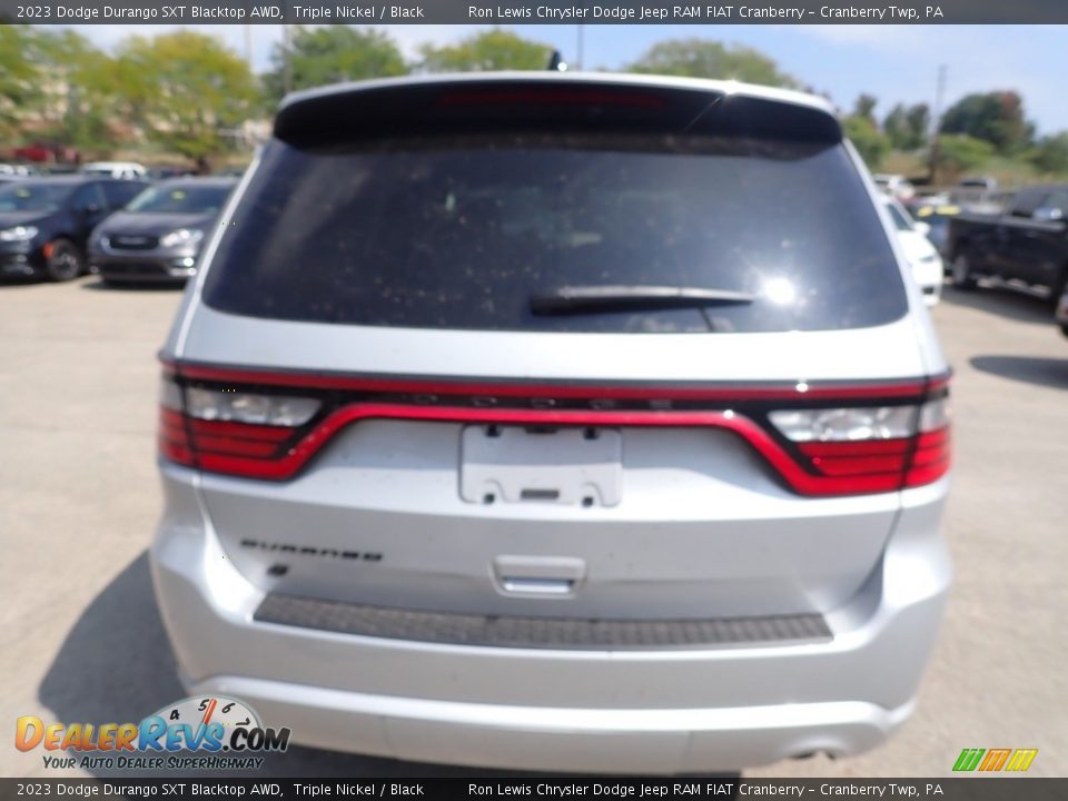 2023 Dodge Durango SXT Blacktop AWD Triple Nickel / Black Photo #4