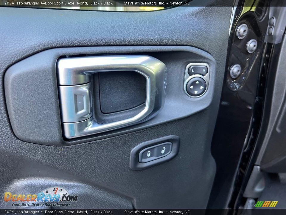 Door Panel of 2024 Jeep Wrangler 4-Door Sport S 4xe Hybrid Photo #12