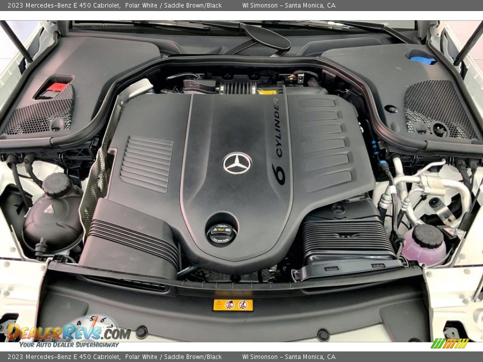 2023 Mercedes-Benz E 450 Cabriolet 3.0 Liter Turbocharged DOHC 24-Valve VVT Inline 6 Cylinder w/EQ Boost Engine Photo #9