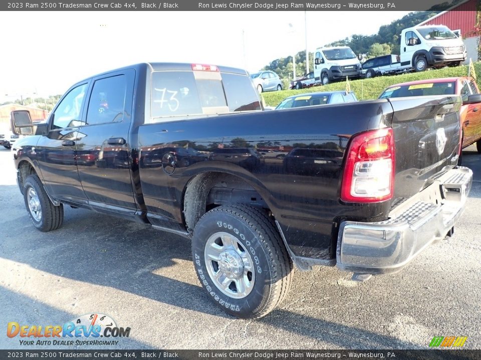 2023 Ram 2500 Tradesman Crew Cab 4x4 Black / Black Photo #3