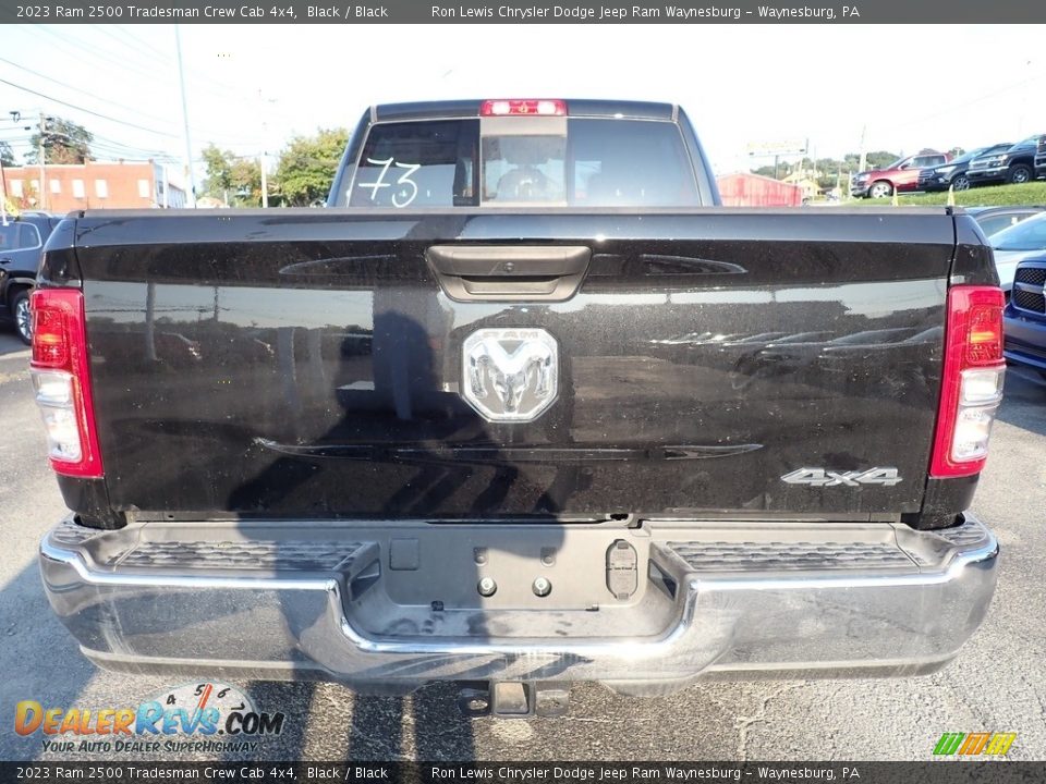 2023 Ram 2500 Tradesman Crew Cab 4x4 Black / Black Photo #4