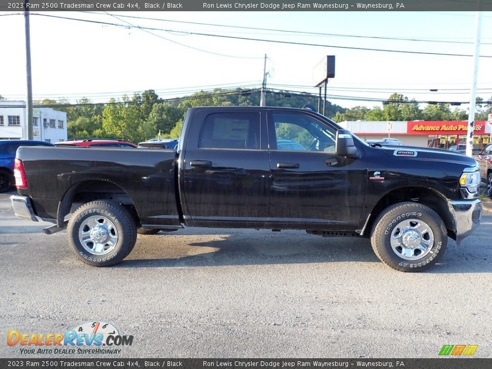 2023 Ram 2500 Tradesman Crew Cab 4x4 Black / Black Photo #7