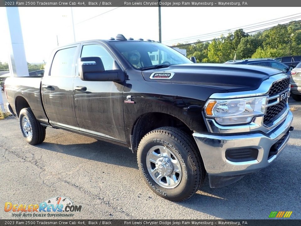 2023 Ram 2500 Tradesman Crew Cab 4x4 Black / Black Photo #8