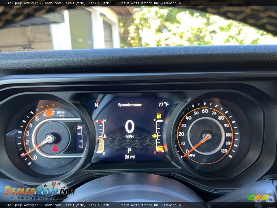 2024 Jeep Wrangler 4-Door Sport S 4xe Hybrid Gauges Photo #19