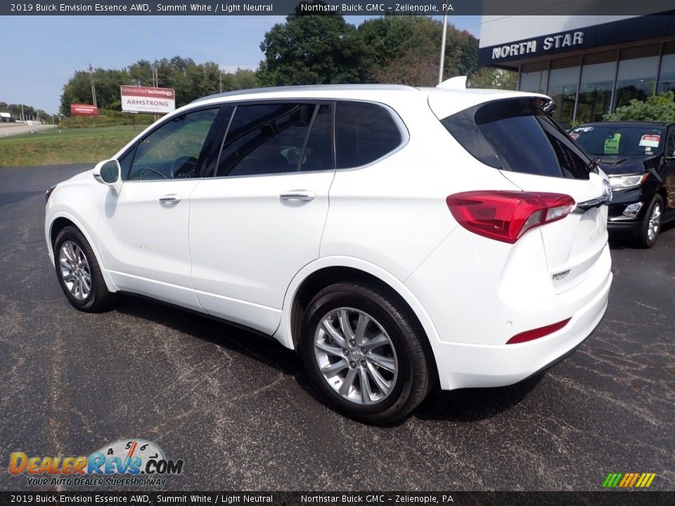 2019 Buick Envision Essence AWD Summit White / Light Neutral Photo #3