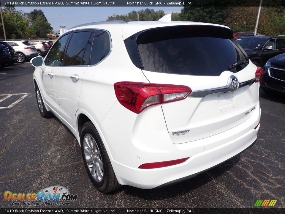 2019 Buick Envision Essence AWD Summit White / Light Neutral Photo #4