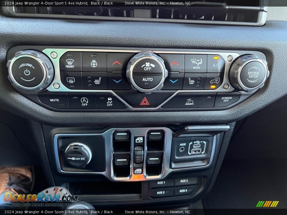Controls of 2024 Jeep Wrangler 4-Door Sport S 4xe Hybrid Photo #22