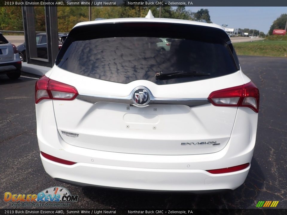 2019 Buick Envision Essence AWD Summit White / Light Neutral Photo #5