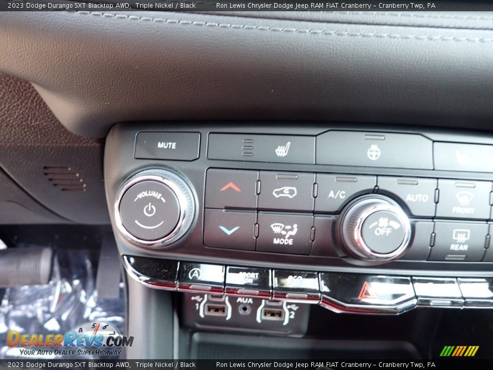 Controls of 2023 Dodge Durango SXT Blacktop AWD Photo #17