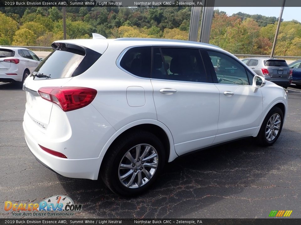 2019 Buick Envision Essence AWD Summit White / Light Neutral Photo #7