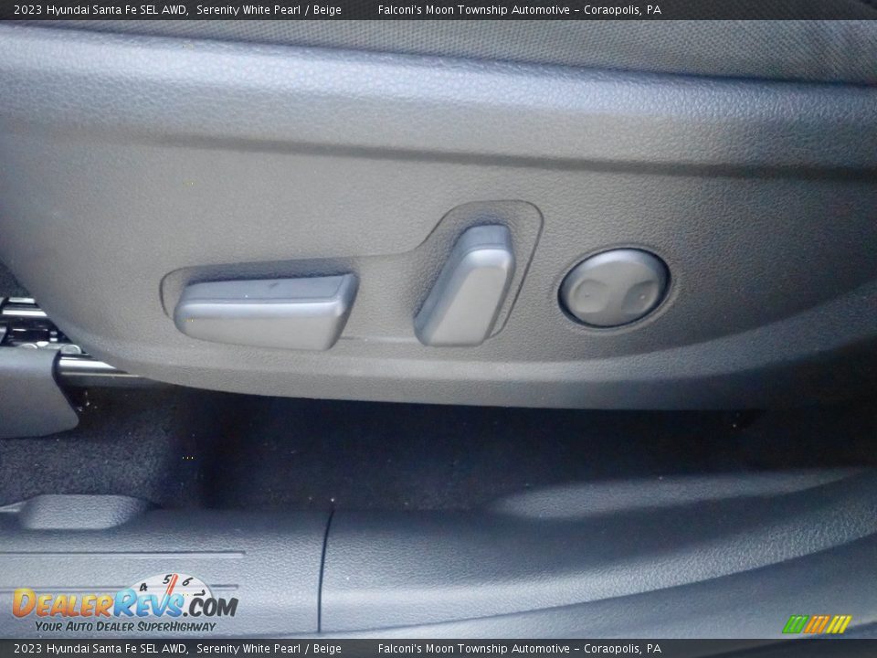 2023 Hyundai Santa Fe SEL AWD Serenity White Pearl / Beige Photo #15