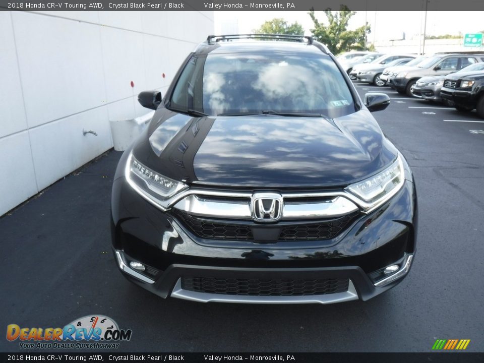 2018 Honda CR-V Touring AWD Crystal Black Pearl / Black Photo #5