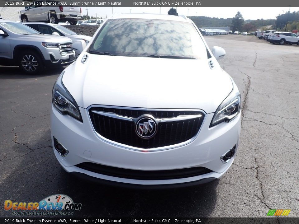 2019 Buick Envision Essence AWD Summit White / Light Neutral Photo #11