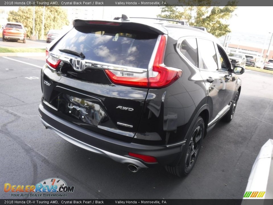 2018 Honda CR-V Touring AWD Crystal Black Pearl / Black Photo #7