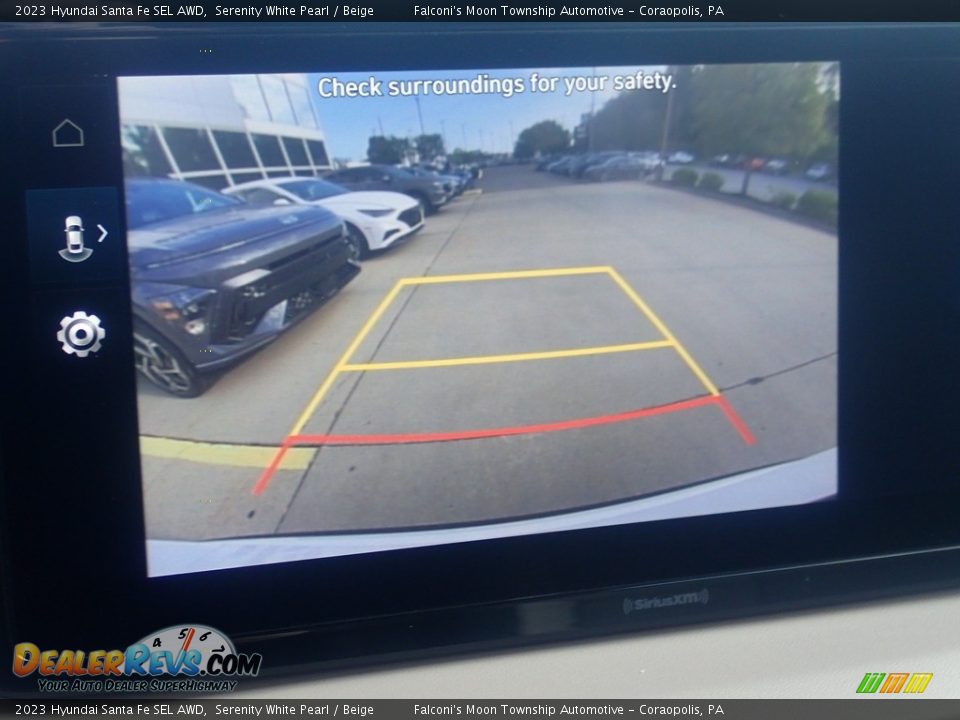 2023 Hyundai Santa Fe SEL AWD Serenity White Pearl / Beige Photo #20