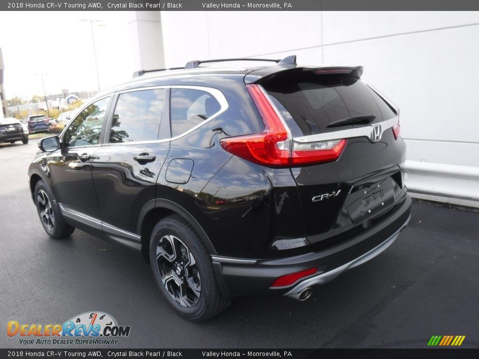 2018 Honda CR-V Touring AWD Crystal Black Pearl / Black Photo #10