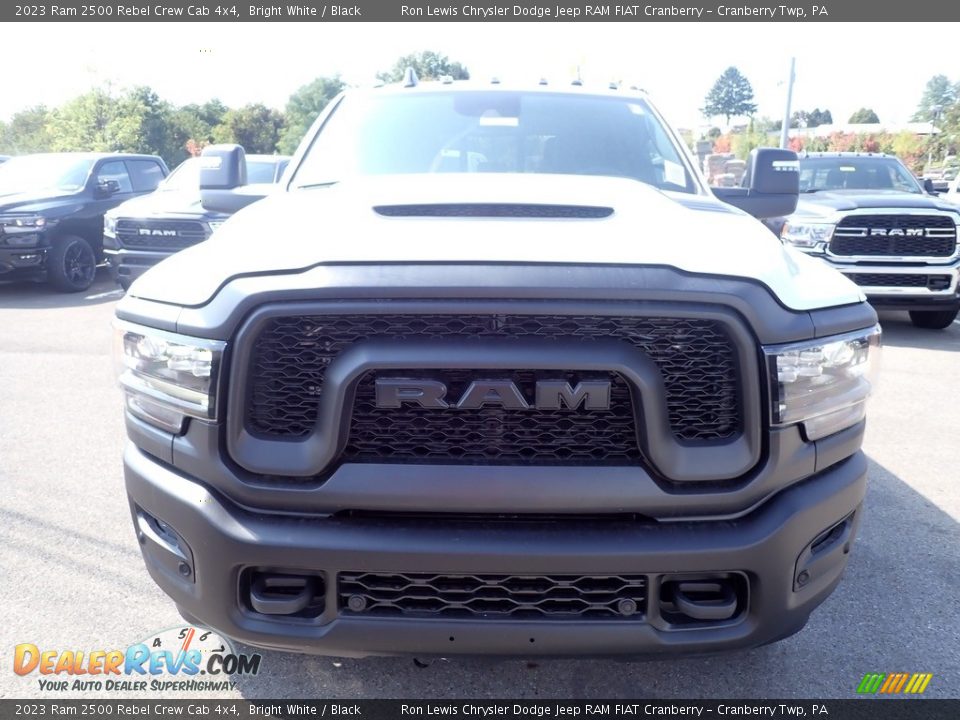 2023 Ram 2500 Rebel Crew Cab 4x4 Bright White / Black Photo #8