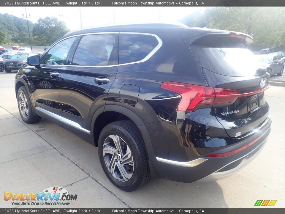 2023 Hyundai Santa Fe SEL AWD Twilight Black / Black Photo #5