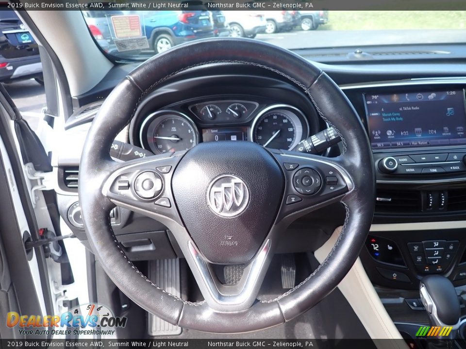 2019 Buick Envision Essence AWD Summit White / Light Neutral Photo #28