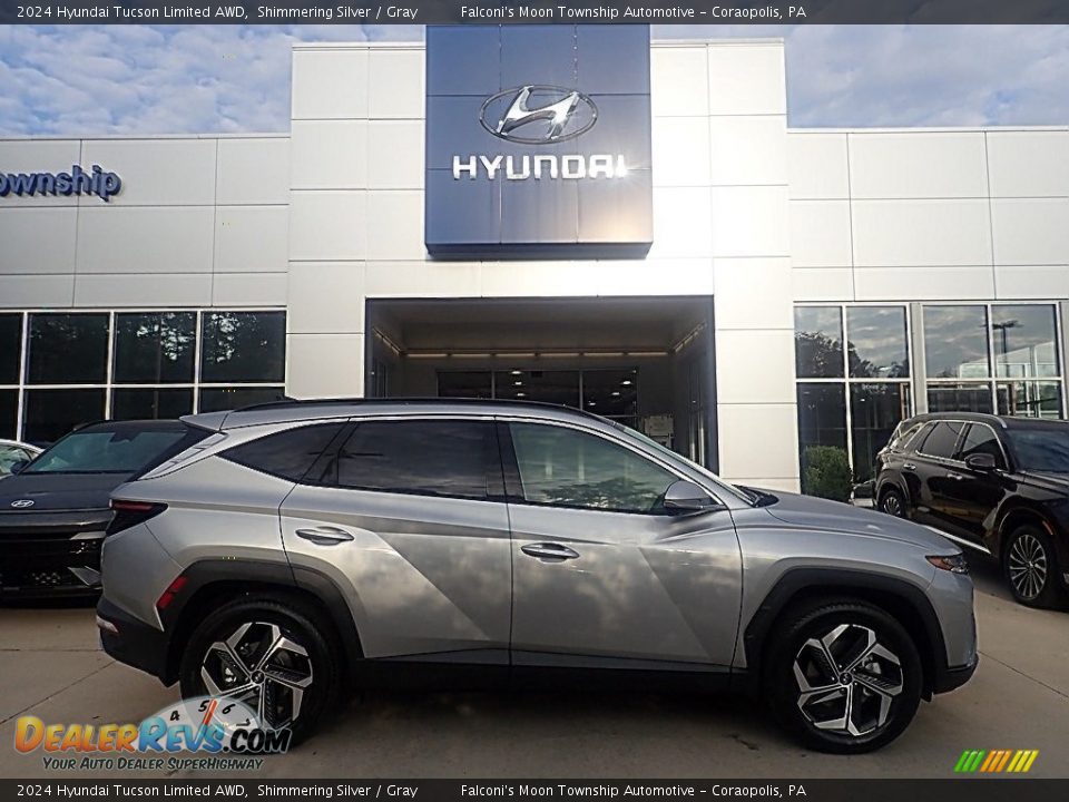 2024 Hyundai Tucson Limited AWD Shimmering Silver / Gray Photo #1