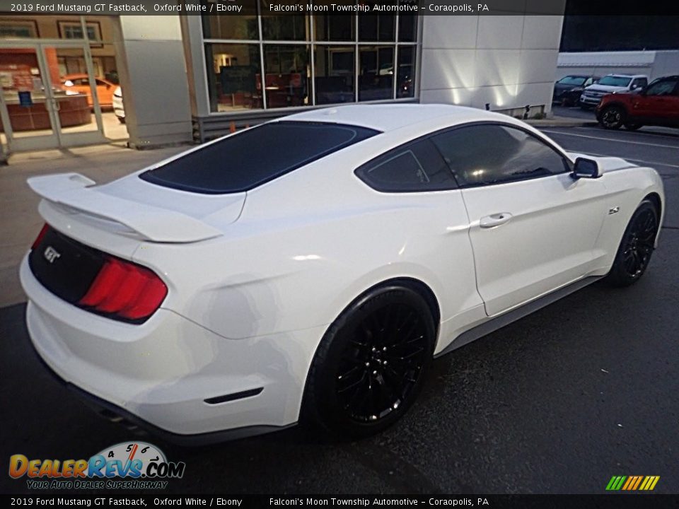2019 Ford Mustang GT Fastback Oxford White / Ebony Photo #2