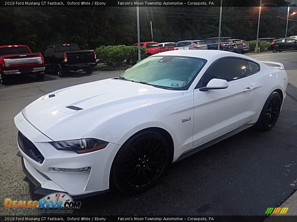 2019 Ford Mustang GT Fastback Oxford White / Ebony Photo #7