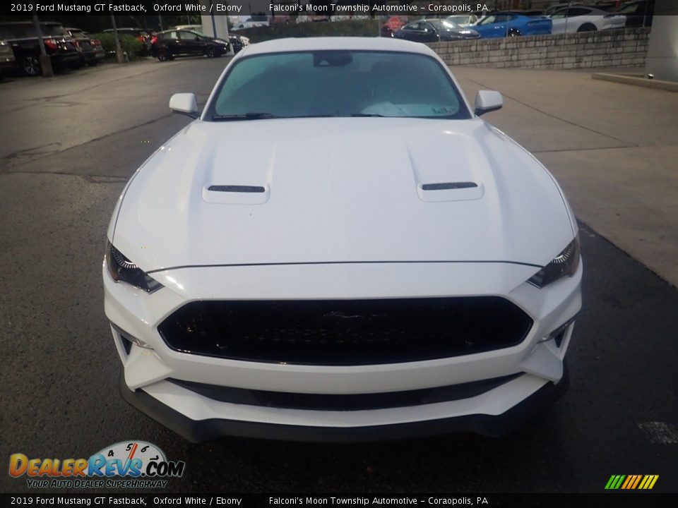 2019 Ford Mustang GT Fastback Oxford White / Ebony Photo #8