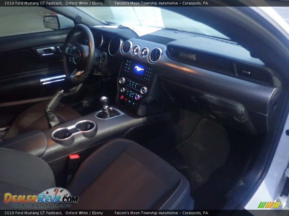 2019 Ford Mustang GT Fastback Oxford White / Ebony Photo #12