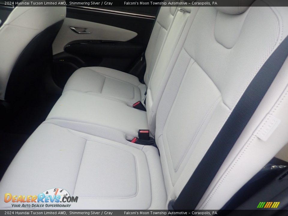 Rear Seat of 2024 Hyundai Tucson Limited AWD Photo #12