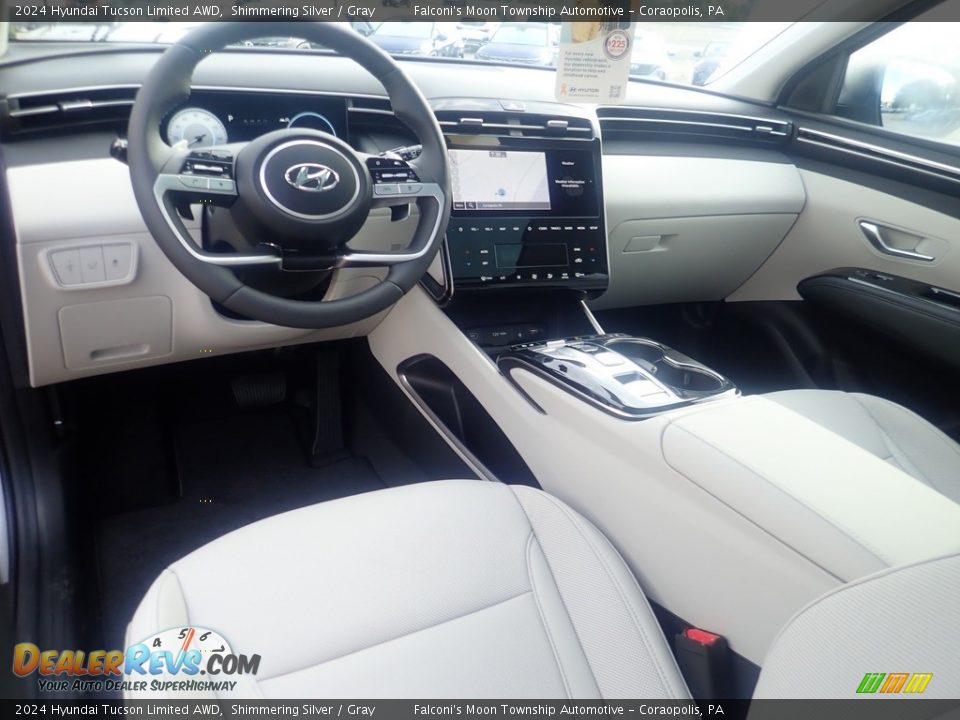 Front Seat of 2024 Hyundai Tucson Limited AWD Photo #13