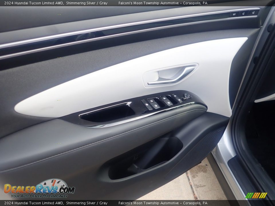 2024 Hyundai Tucson Limited AWD Shimmering Silver / Gray Photo #14