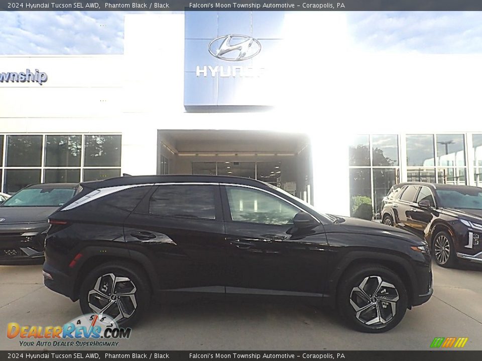 2024 Hyundai Tucson SEL AWD Phantom Black / Black Photo #1