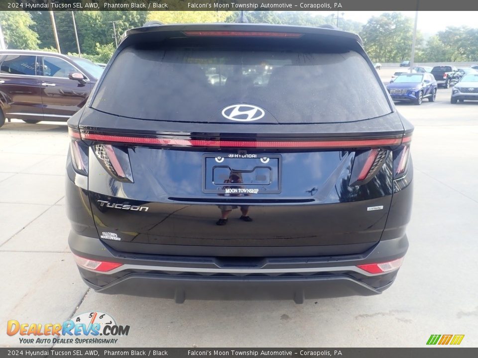 2024 Hyundai Tucson SEL AWD Phantom Black / Black Photo #3