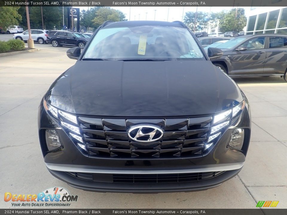 2024 Hyundai Tucson SEL AWD Phantom Black / Black Photo #8