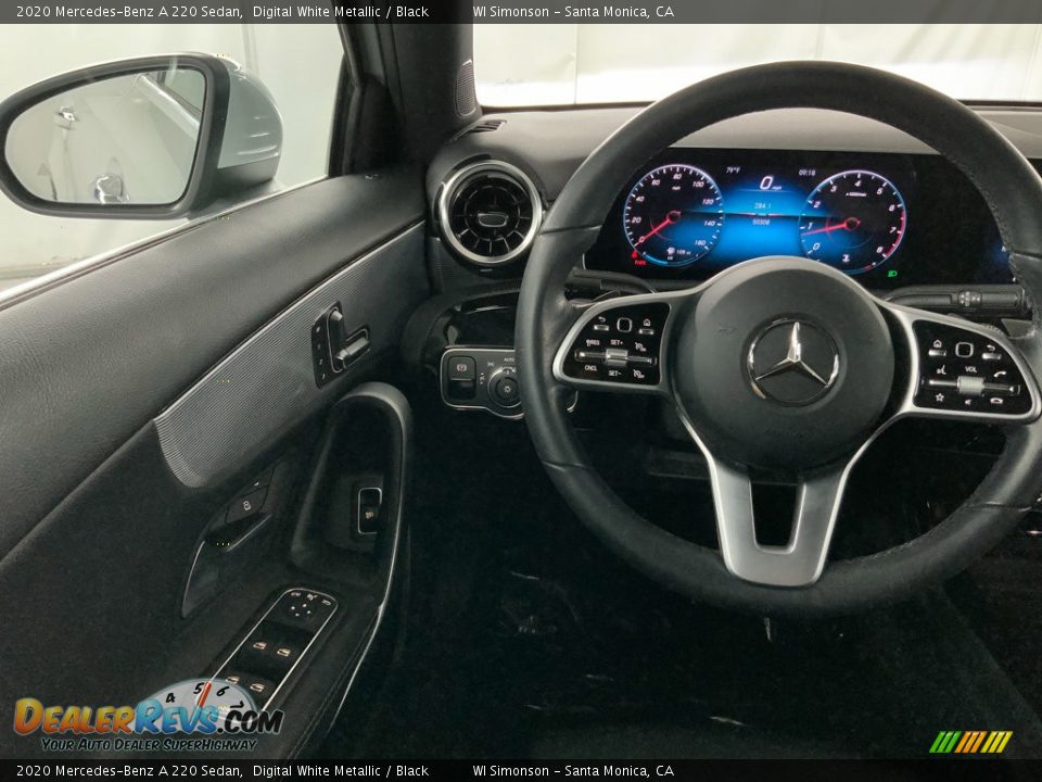 2020 Mercedes-Benz A 220 Sedan Digital White Metallic / Black Photo #24